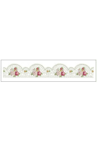 Dec162 - 5 X 7 Soft Roses Vintage border